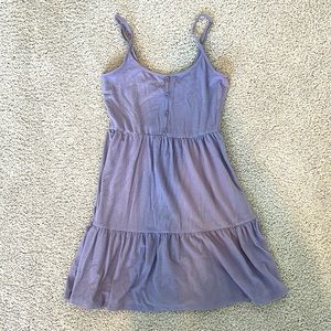 Lilac Wild Fable tiered mini dress